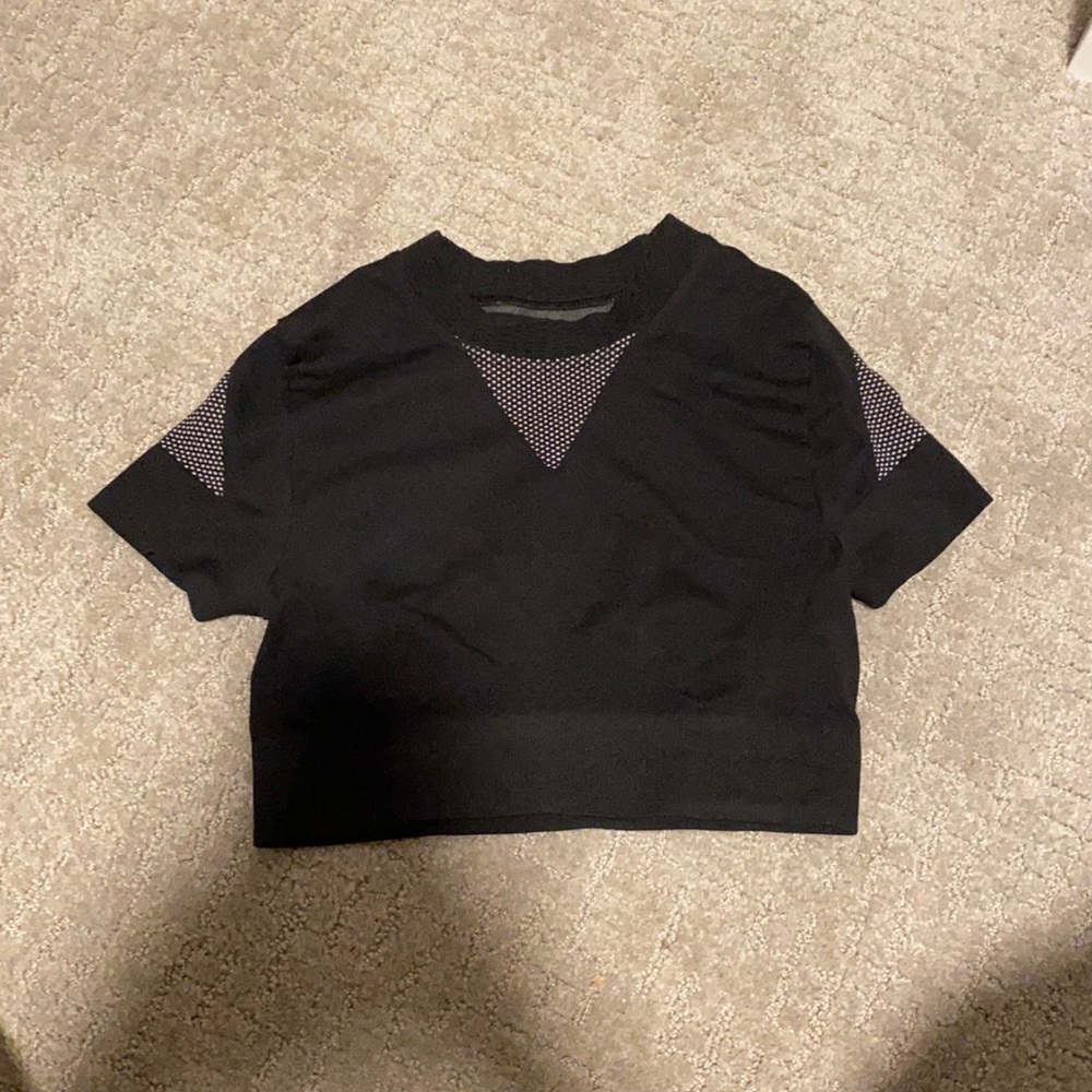 Athletic crop top
